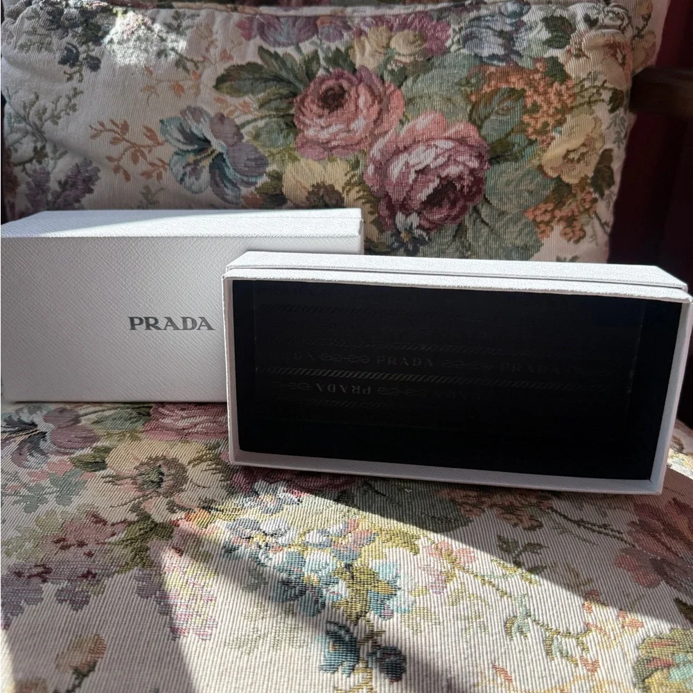 Prada Elegant White Sunglass Boxes x2 - Picture 3 of 3